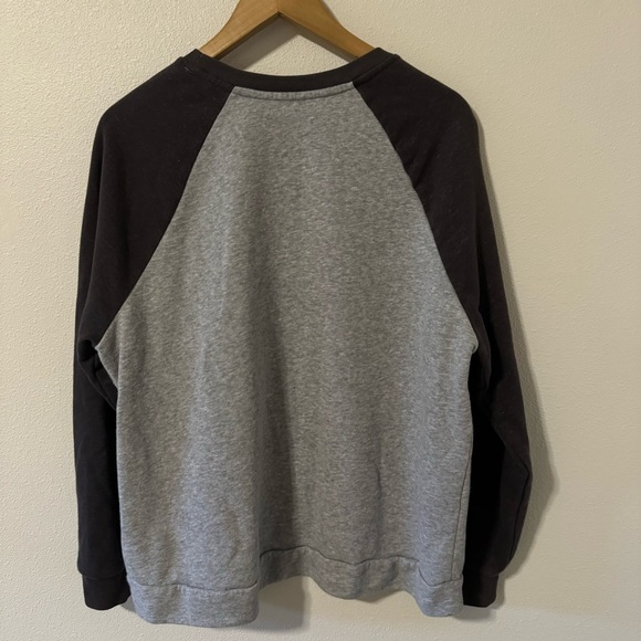 Disney Parks Disneyland Resort Mickey Mouse Raglan Crew Sweatshirt Gray-1X - Picture 2 of 8